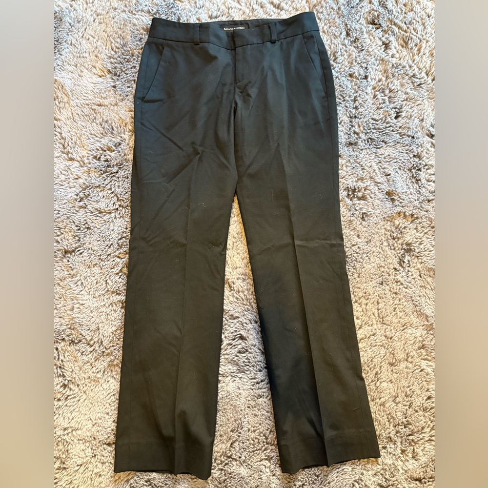 Banana Republic Black Dress Pants Classic Style